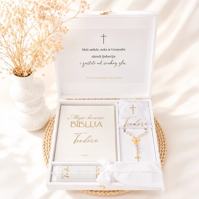 Angelic set za krštenje, model SZK11