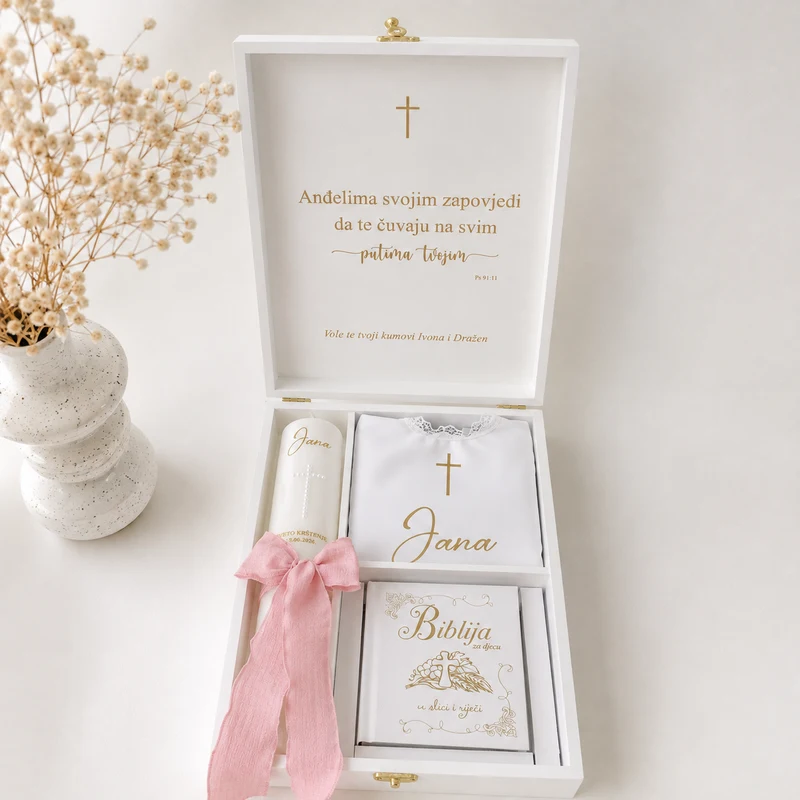 Pure set za krštenje, model SZK16