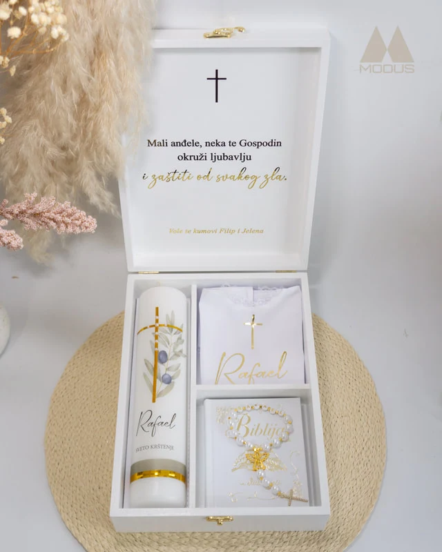 Signature set za krštenje, model SZK05
