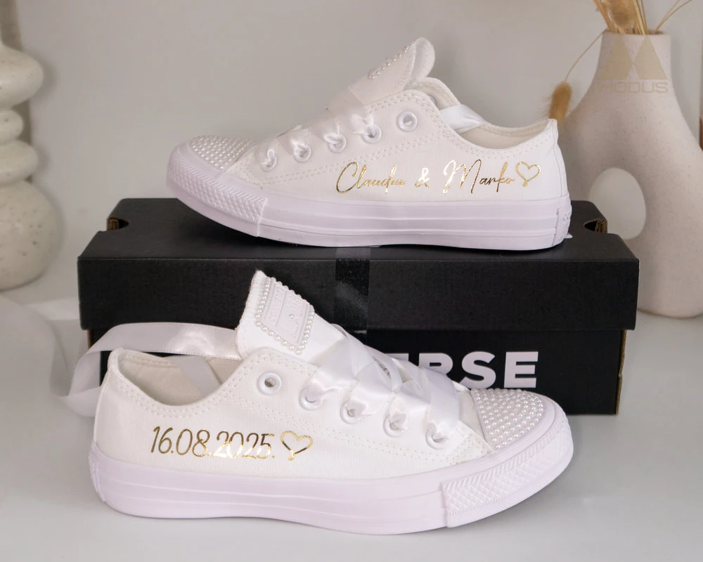 Personalizirane tenisice za vjenčanje, model PRS03